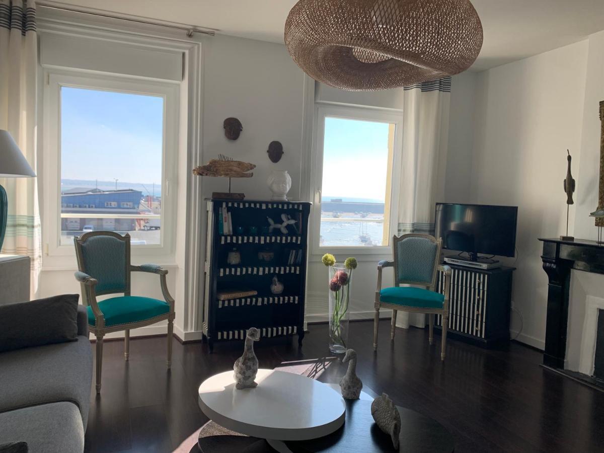 Appartement Villa Chausey, Vue Sur Le Port Granville Dış mekan fotoğraf